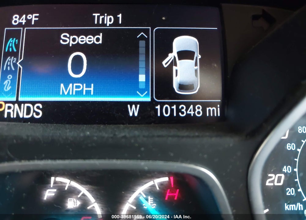 2015 FORD ESCAPE SE VIN: 1FMCU9GX9FUB96042