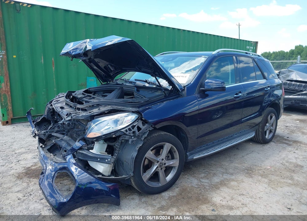 2017 MERCEDES-BENZ GLE 350 4MATIC VIN: 4JGDA5HB3HA956091