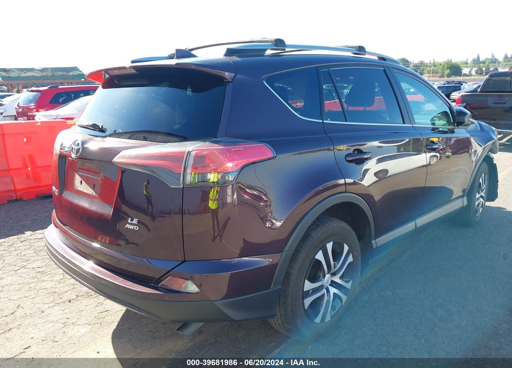 2017 TOYOTA RAV4 LE VIN: 2T3BFREV9HW574829