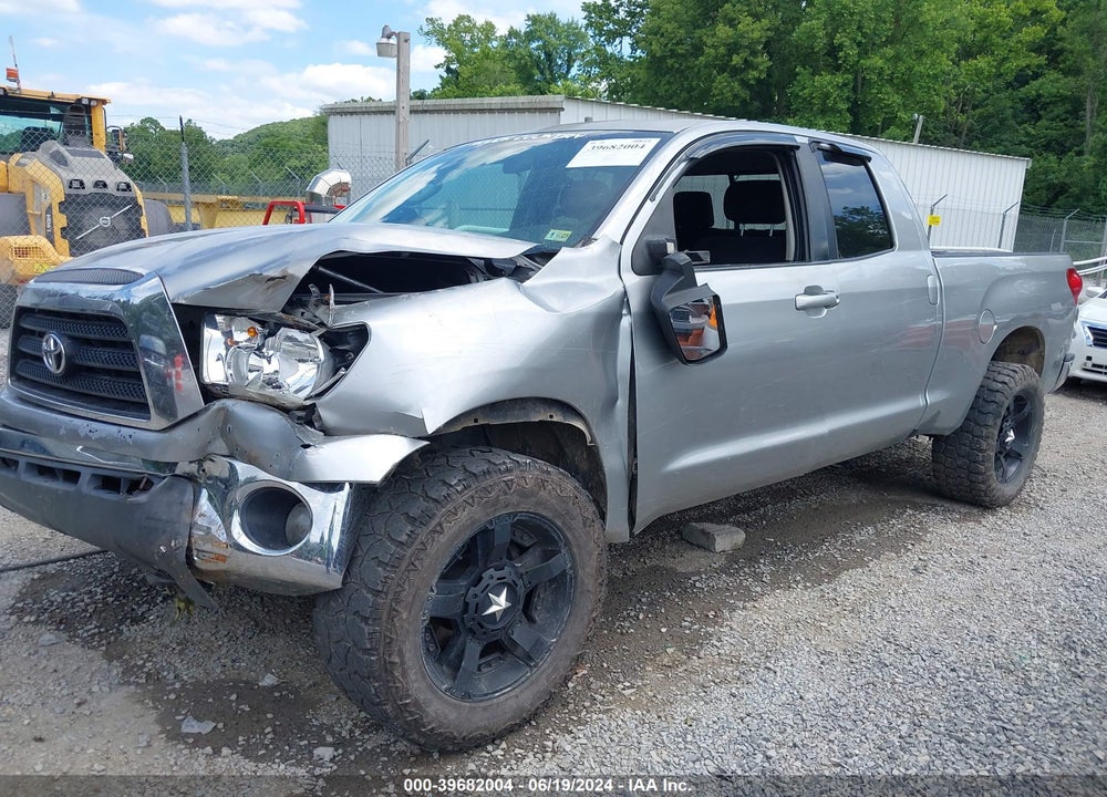 2007 TOYOTA TUNDRA SR5 5.7L V8 VIN: 5TBBV541X7S480476