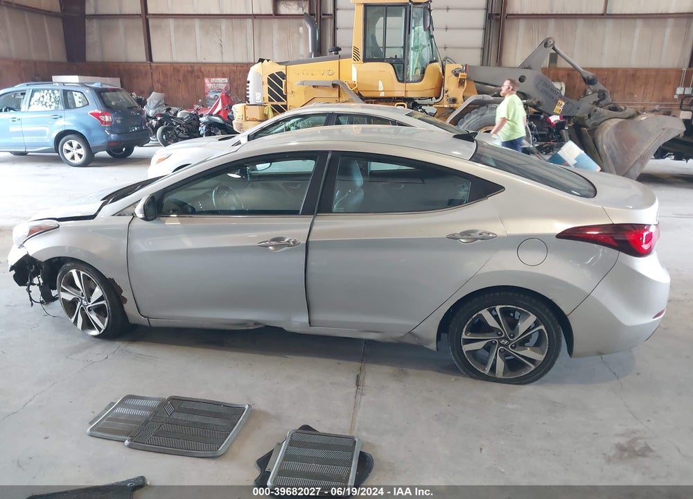 2015 HYUNDAI ELANTRA LIMITED VIN: 5NPDH4AE6FH618205