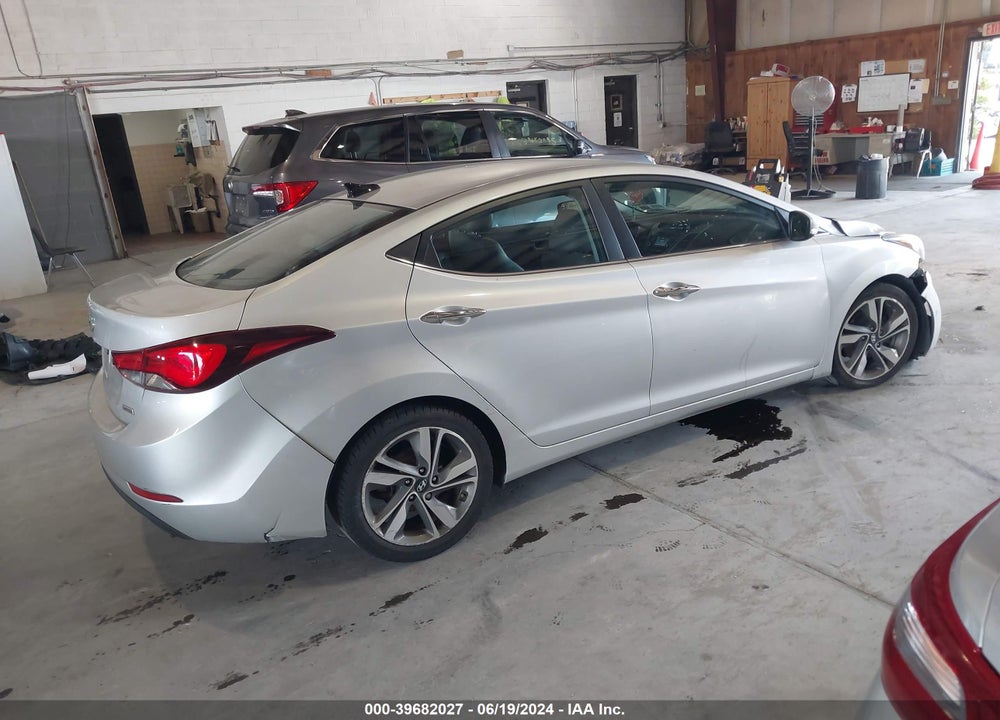 2015 HYUNDAI ELANTRA LIMITED VIN: 5NPDH4AE6FH618205