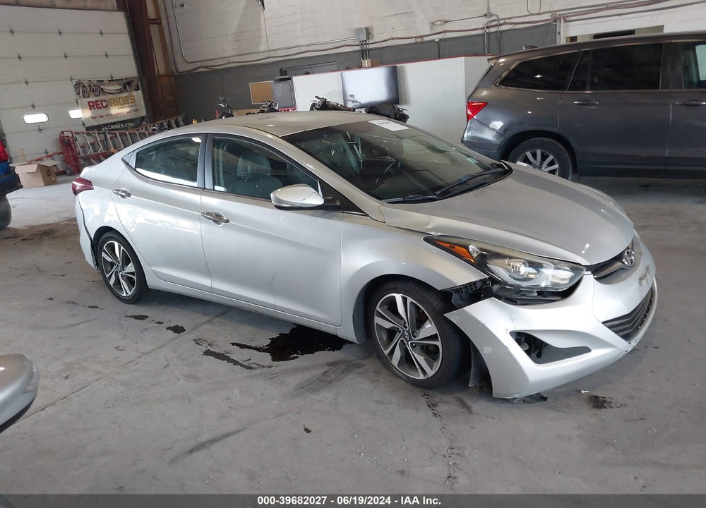 2015 HYUNDAI ELANTRA LIMITED VIN: 5NPDH4AE6FH618205