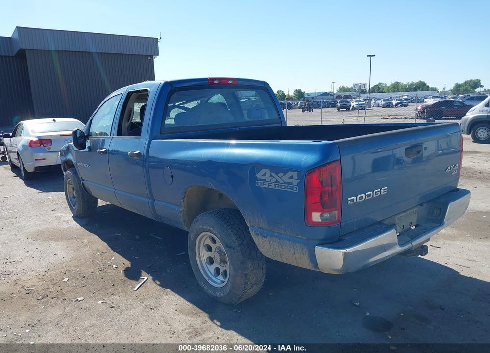 2004 DODGE RAM 1500 SLT/LARAMIE VIN: 1D7HU18N04S779879
