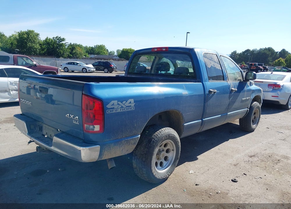 2004 DODGE RAM 1500 SLT/LARAMIE VIN: 1D7HU18N04S779879