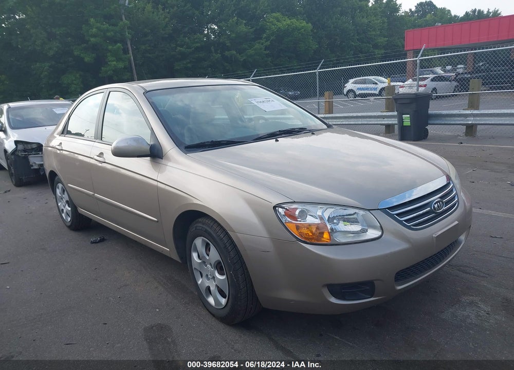 2008 KIA SPECTRA EX VIN: KNAFE121685532470
