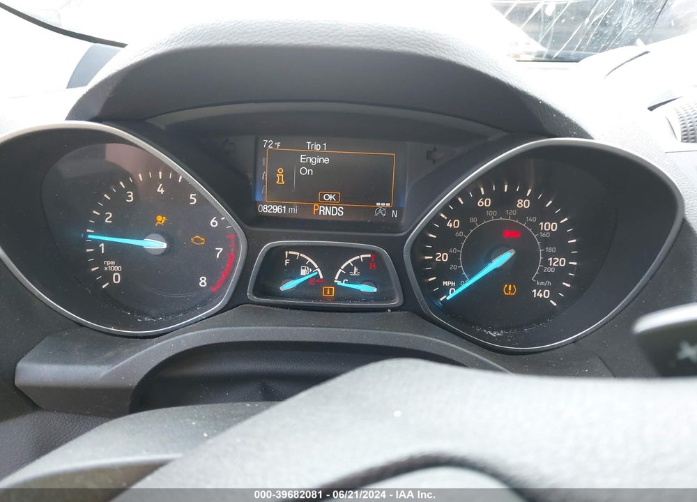 2017 FORD ESCAPE SE VIN: 1FMCU0GD5HUB88024