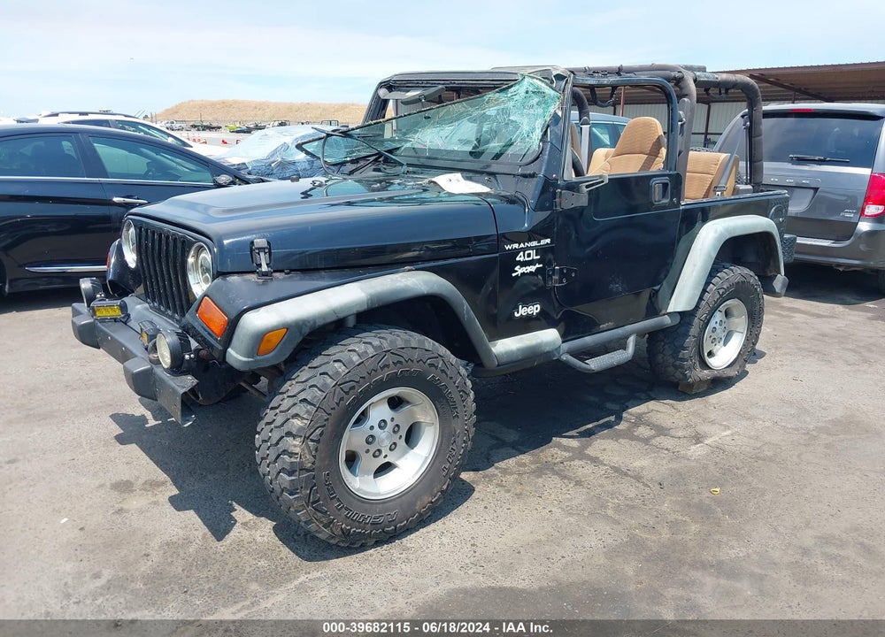 1998 JEEP WRANGLER SPORT VIN: 1J4FY19S2WP789498