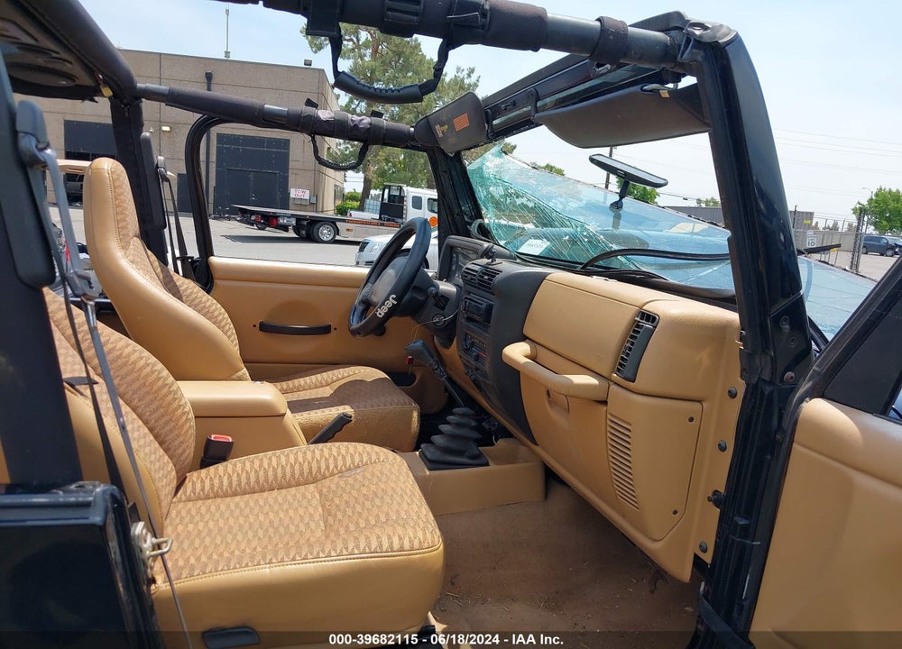 1998 JEEP WRANGLER SPORT VIN: 1J4FY19S2WP789498