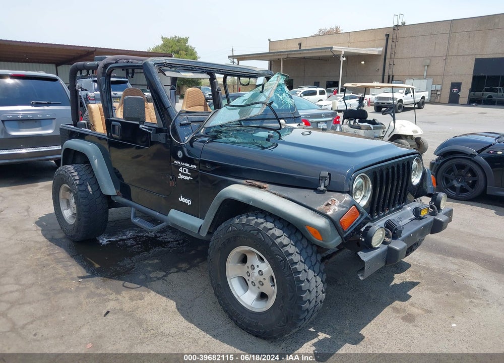 1998 JEEP WRANGLER SPORT VIN: 1J4FY19S2WP789498