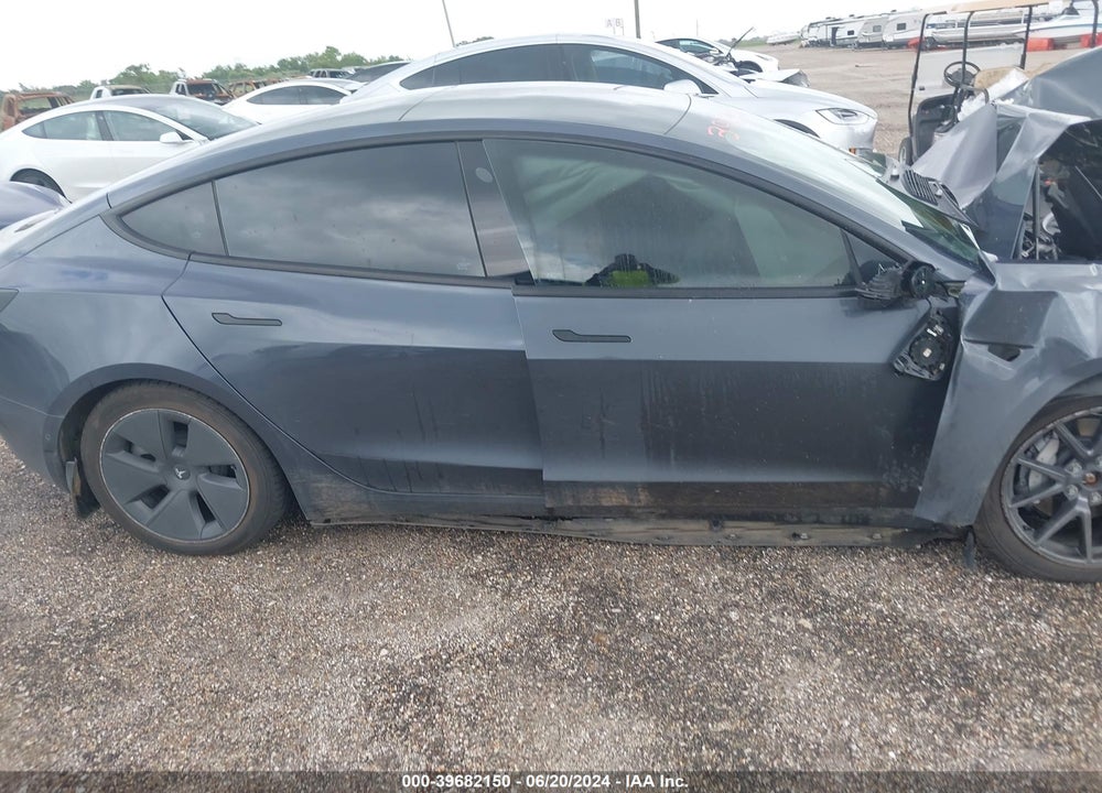 2022 TESLA MODEL 3 LONG RANGE DUAL MOTOR ALL-WHEEL DRIVE VIN: 5YJ3E1EB7NF171139