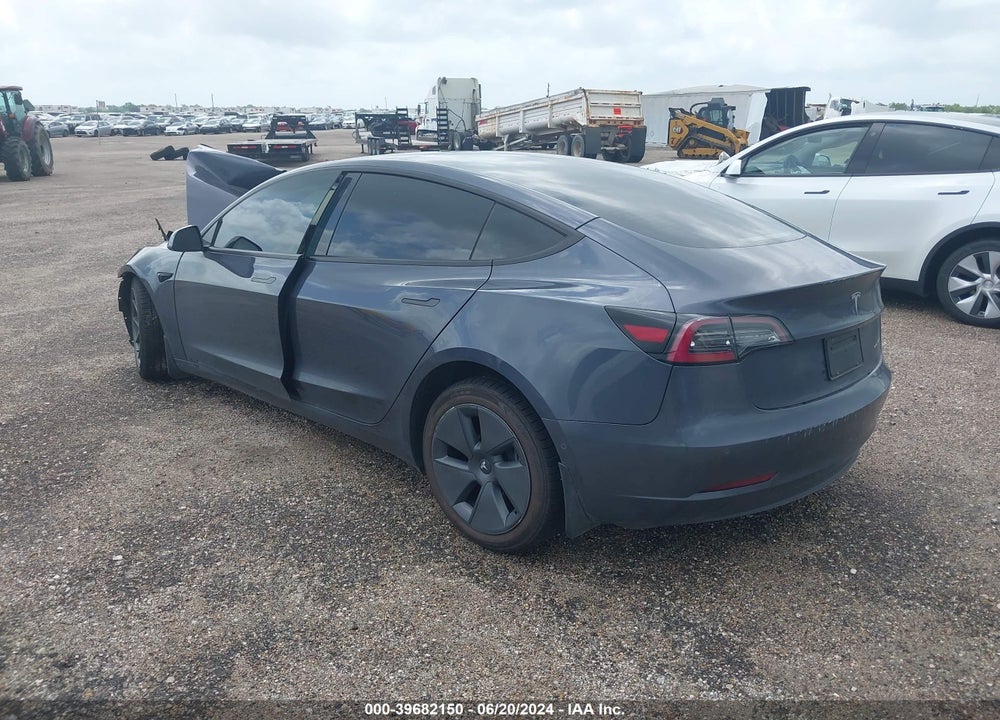 2022 TESLA MODEL 3 LONG RANGE DUAL MOTOR ALL-WHEEL DRIVE VIN: 5YJ3E1EB7NF171139