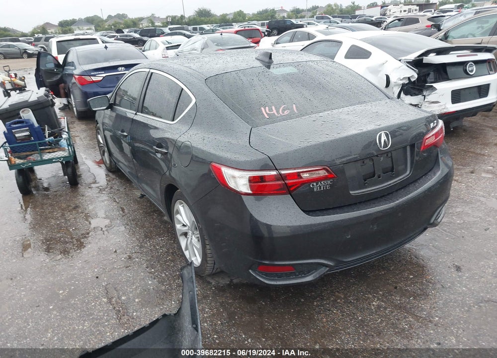 2016 ACURA ILX PREMIUM PACKAGE/TECHNOLOGY PLUS PACKAGE VIN: 19UDE2F70GA004607