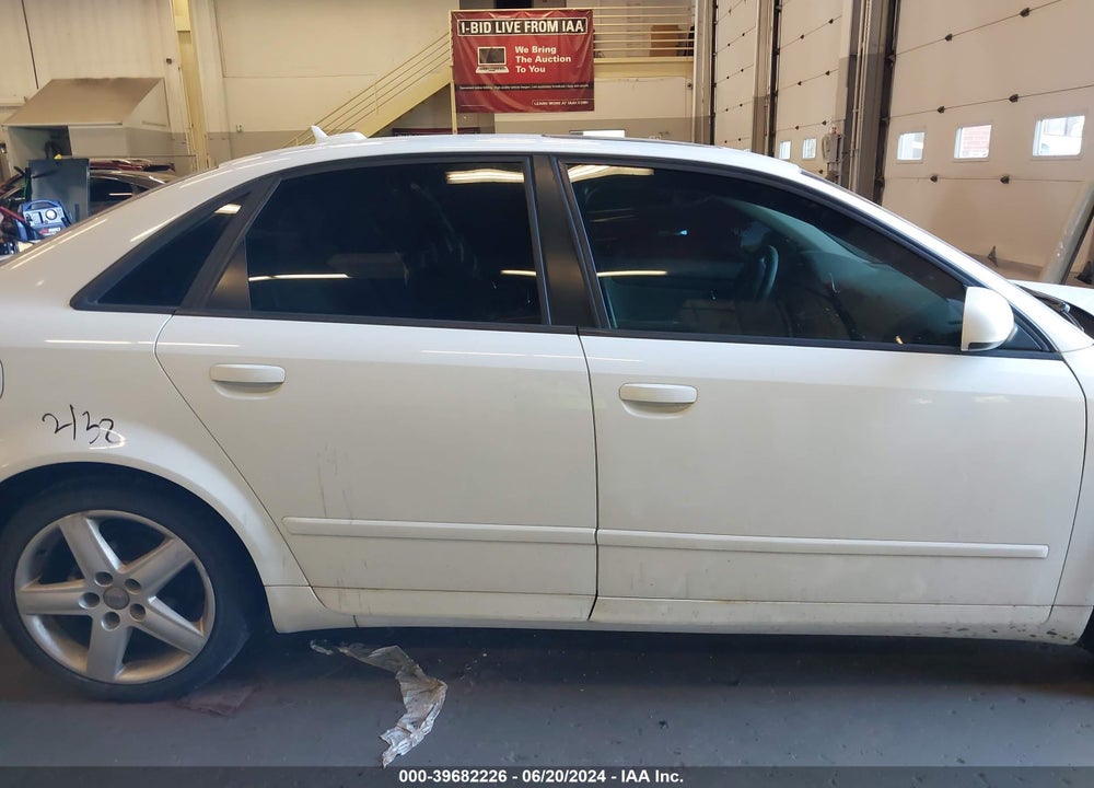 2005 AUDI A4 1.8T VIN: WAULC68EX5A079859