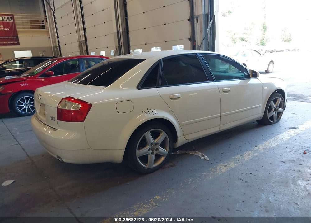 2005 AUDI A4 1.8T VIN: WAULC68EX5A079859