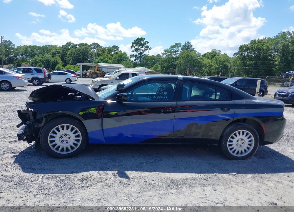 2020 DODGE CHARGER POLICE AWD VIN: 2C3CDXKT7LH241849