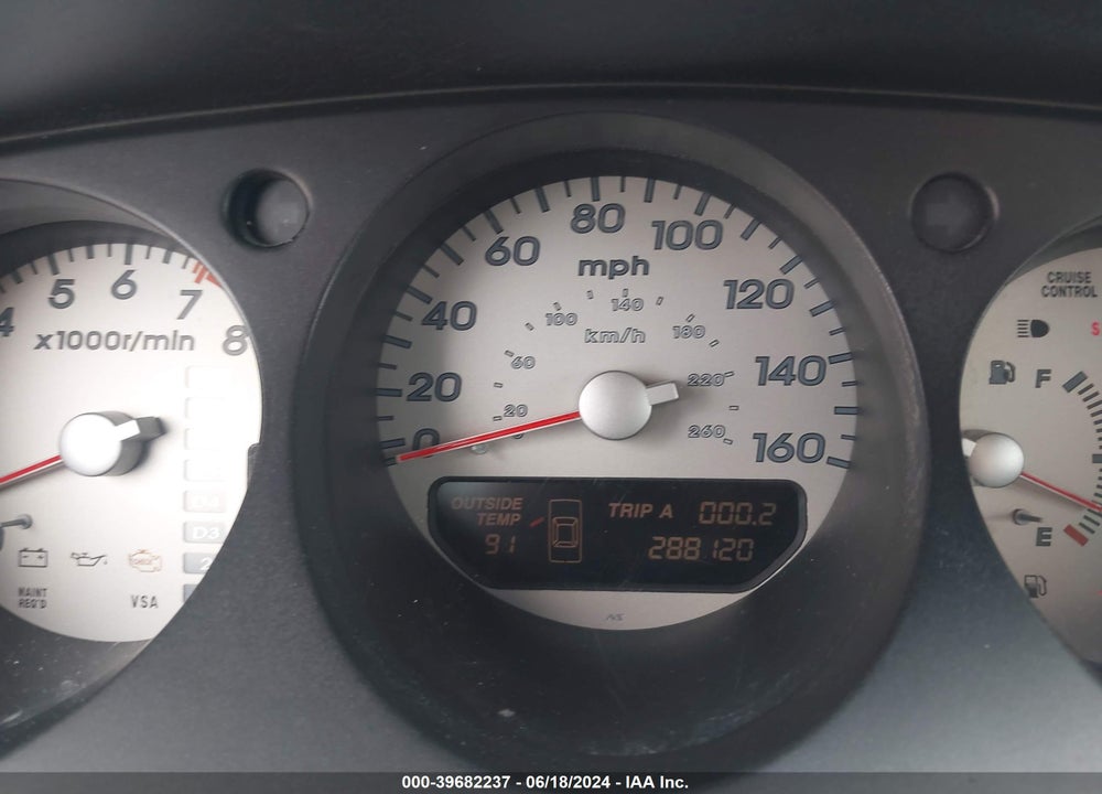 2002 ACURA TL 3.2 TYPE S VIN: 19UUA56982A043002
