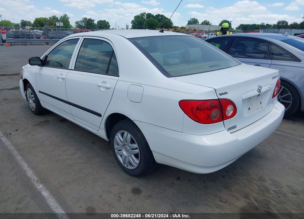 2007 TOYOTA COROLLA CE VIN: JTDBR32E370136108