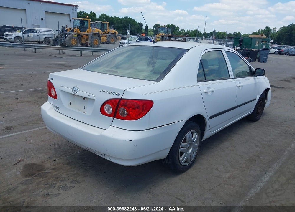 2007 TOYOTA COROLLA CE VIN: JTDBR32E370136108