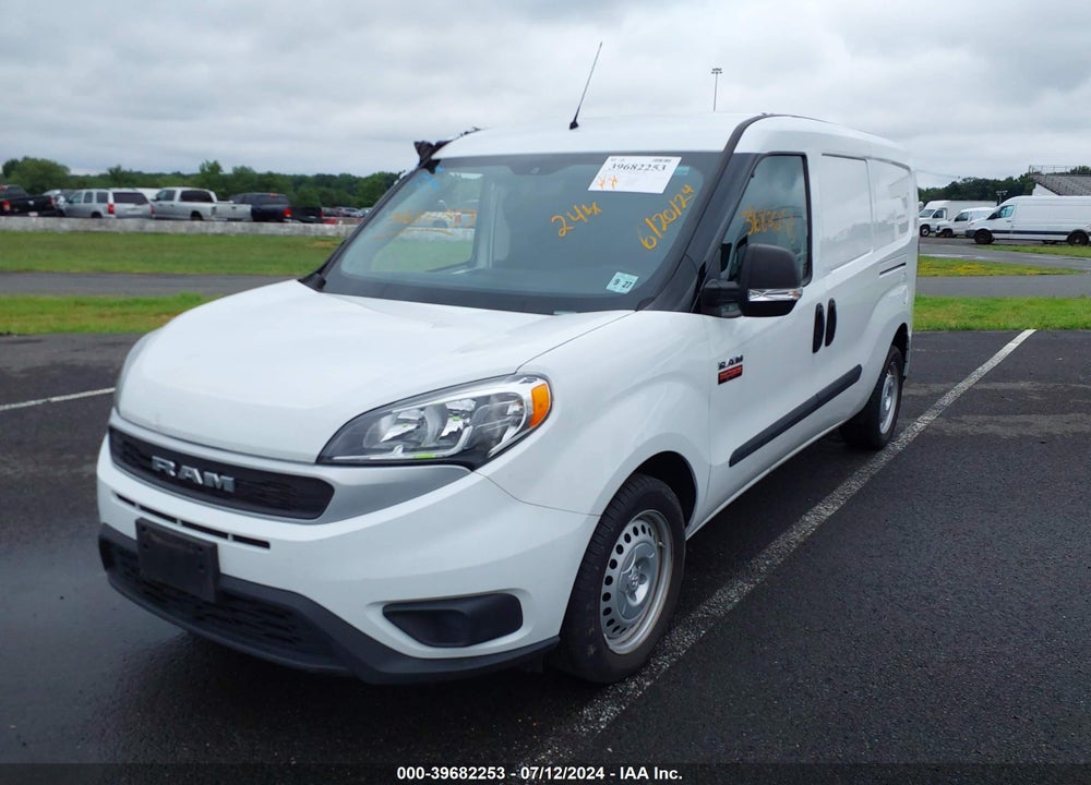2022 RAM PROMASTER CITY CARGO VAN VIN: ZFBHRFAB9N6W50383