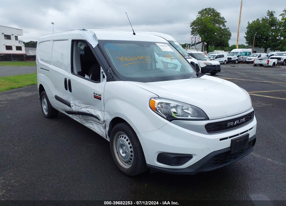 2022 RAM PROMASTER CITY CARGO VAN VIN: ZFBHRFAB9N6W50383