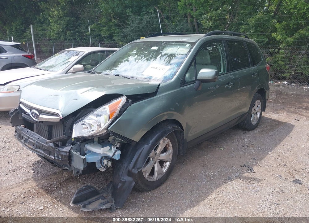 2014 SUBARU FORESTER 2.5I PREMIUM VIN: JF2SJAEC0EH414937
