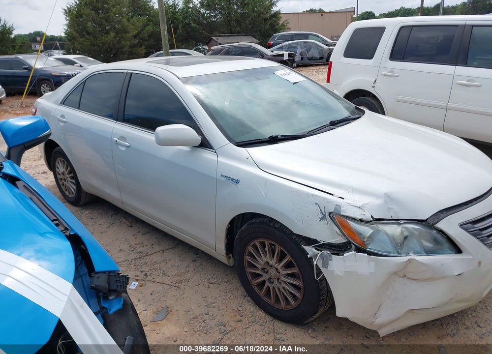 2007 TOYOTA CAMRY HYBRID VIN: 4T1BB46K87U014729