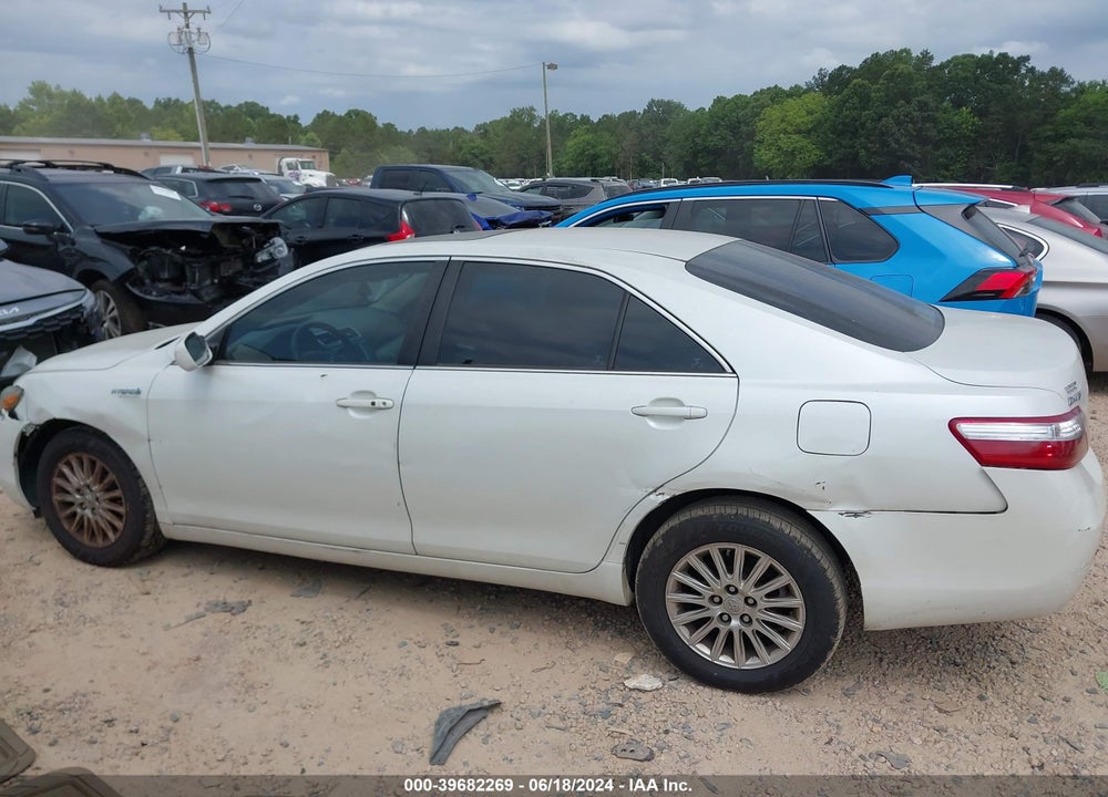 2007 TOYOTA CAMRY HYBRID VIN: 4T1BB46K87U014729