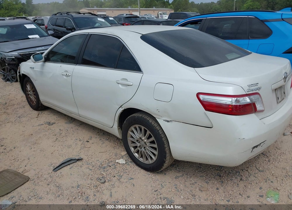 2007 TOYOTA CAMRY HYBRID VIN: 4T1BB46K87U014729