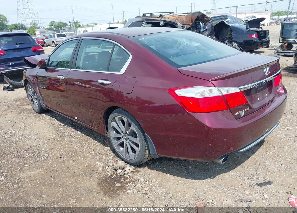 2014 HONDA ACCORD SPORT VIN: 1HGCR2F50EA124659