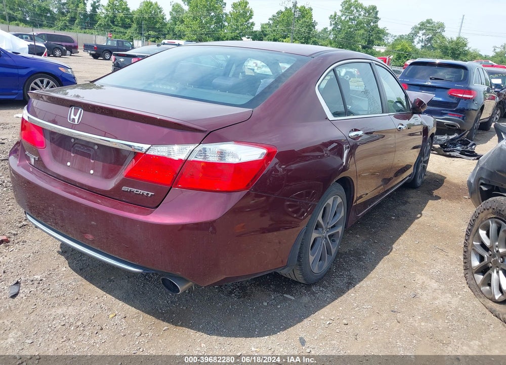 2014 HONDA ACCORD SPORT VIN: 1HGCR2F50EA124659