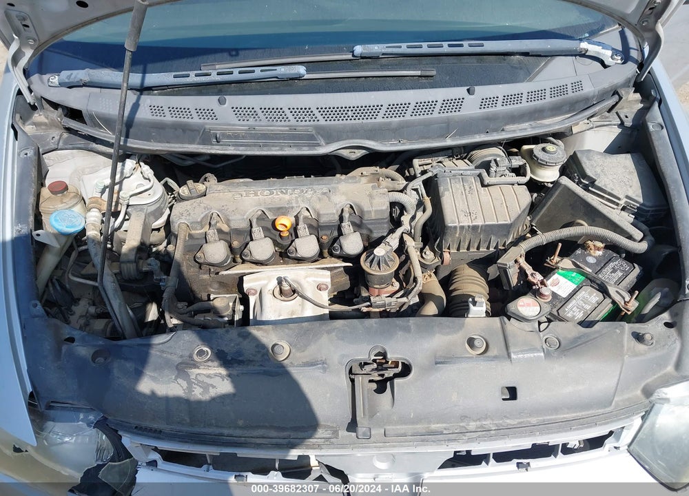 2006 HONDA CIVIC LX VIN: 2HGFG12676H572105