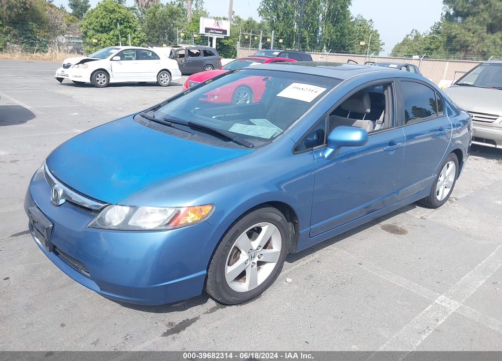 2006 HONDA CIVIC EX VIN: JHMFA16866S012014