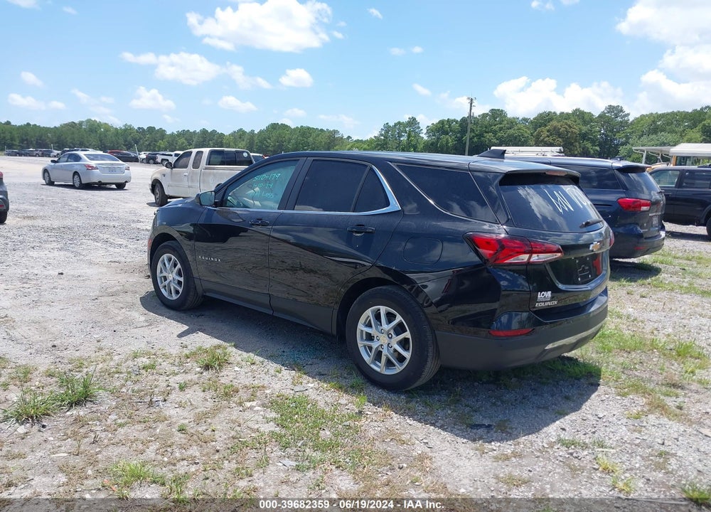 2022 CHEVROLET EQUINOX FWD LT VIN: 3GNAXKEV0NL304916