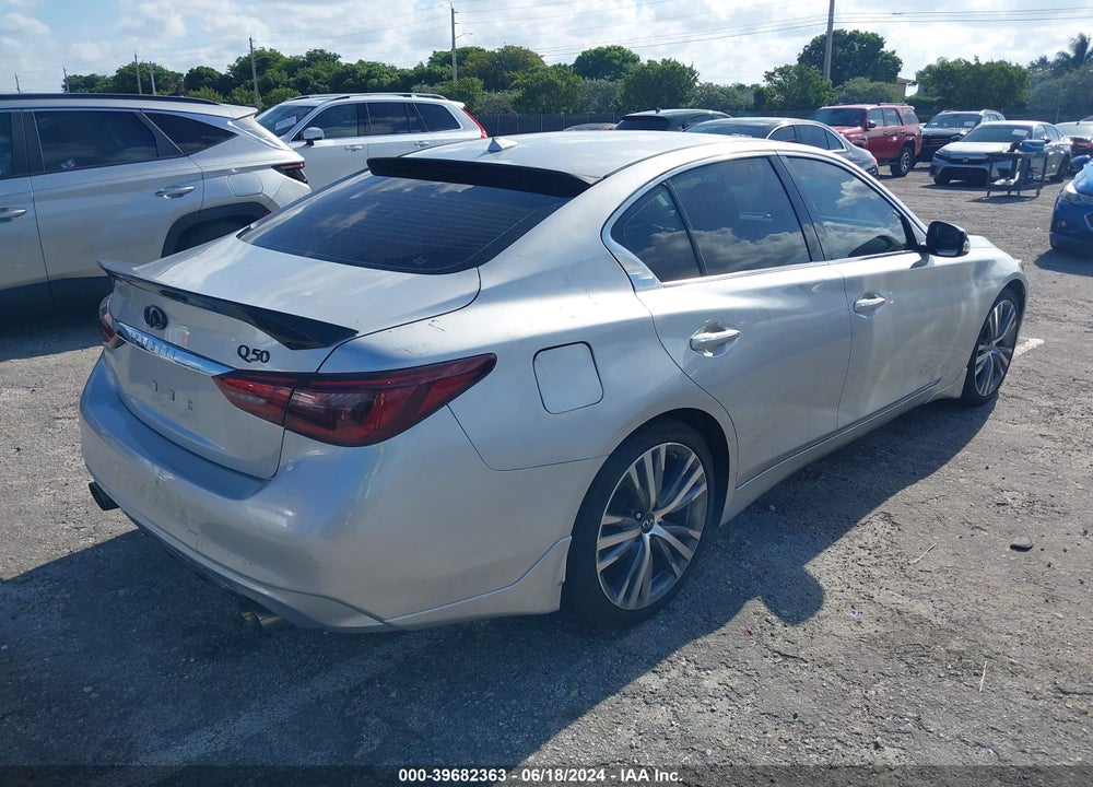 2020 INFINITI Q50 LUXE VIN: JN1EV7AP9LM203478