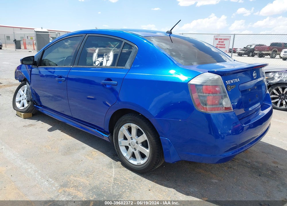 2010 NISSAN SENTRA 2.0SR VIN: 3N1AB6AP8AL627887