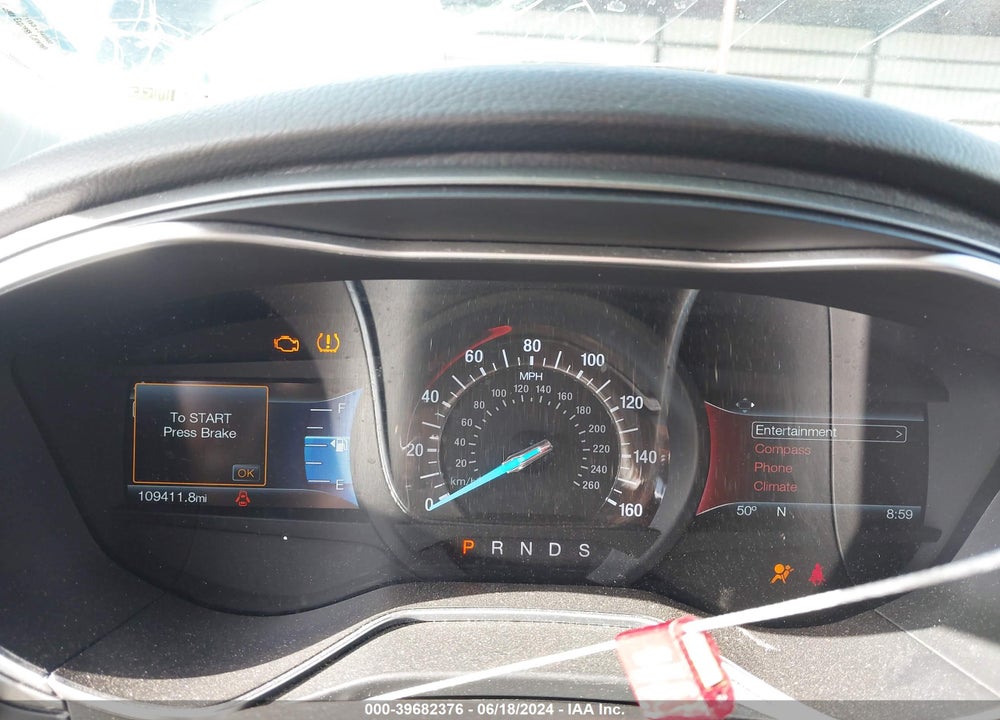 2016 FORD FUSION TITANIUM VIN: 3FA6P0K93GR185470