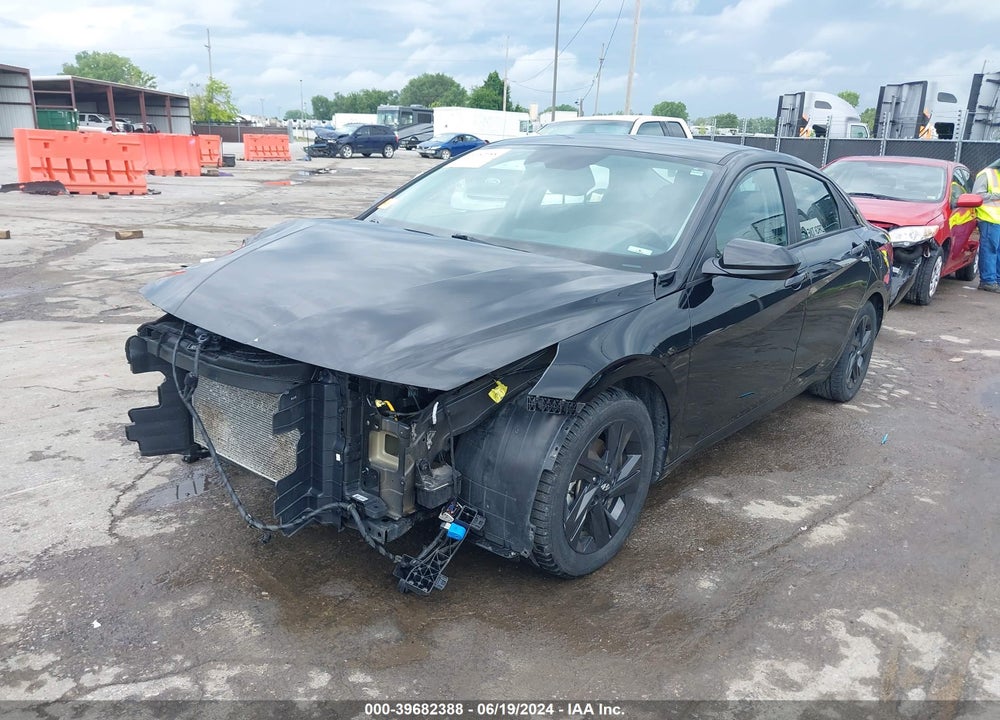 2021 HYUNDAI ELANTRA SEL VIN: KMHLS4AG6MU133141
