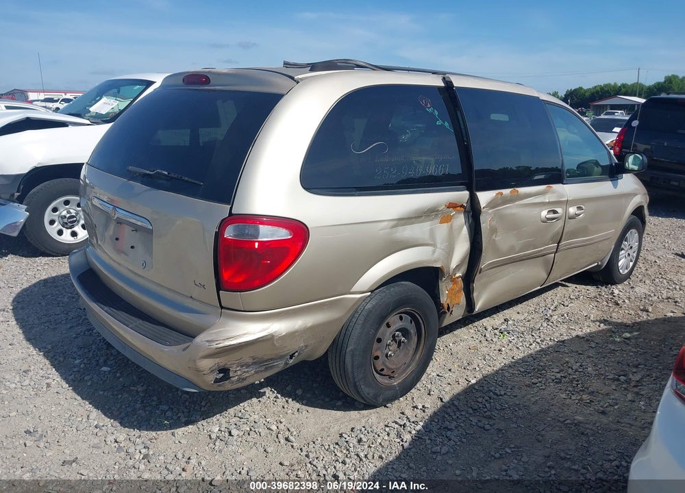2005 CHRYSLER TOWN & COUNTRY LX VIN: 2C4GP44RX5R597195