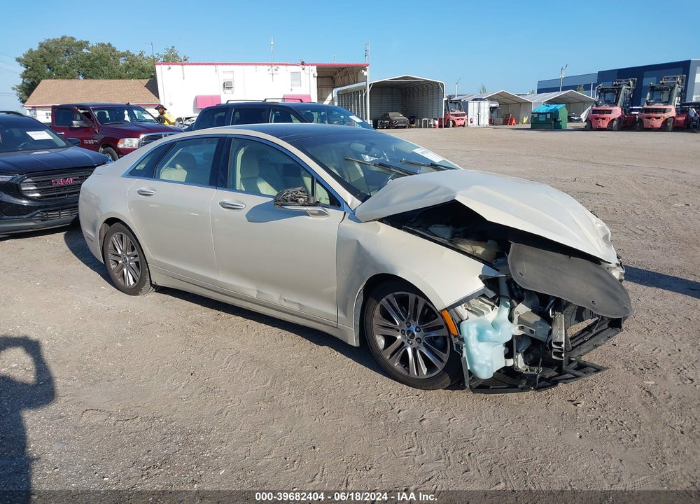 2014 LINCOLN MKZ VIN: 3LN6L2G9XER801927