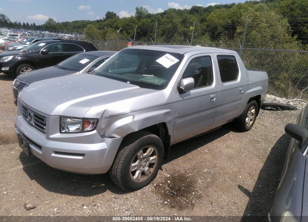 2006 HONDA RIDGELINE RTL VIN: 2HJYK16516H550104