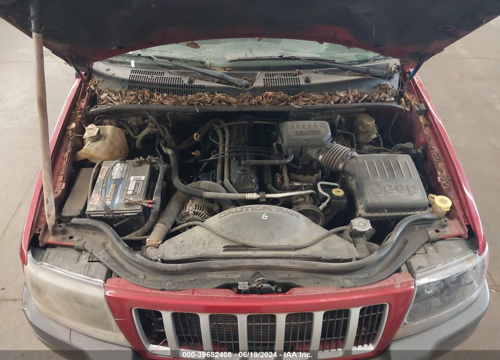 2004 JEEP GRAND CHEROKEE LAREDO VIN: 1J4GW48S14C425154