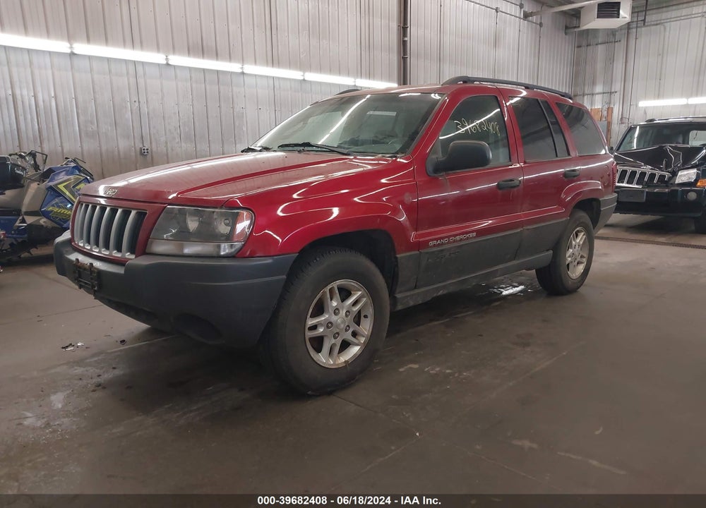 2004 JEEP GRAND CHEROKEE LAREDO VIN: 1J4GW48S14C425154