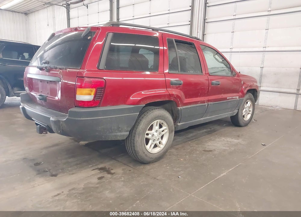 2004 JEEP GRAND CHEROKEE LAREDO VIN: 1J4GW48S14C425154