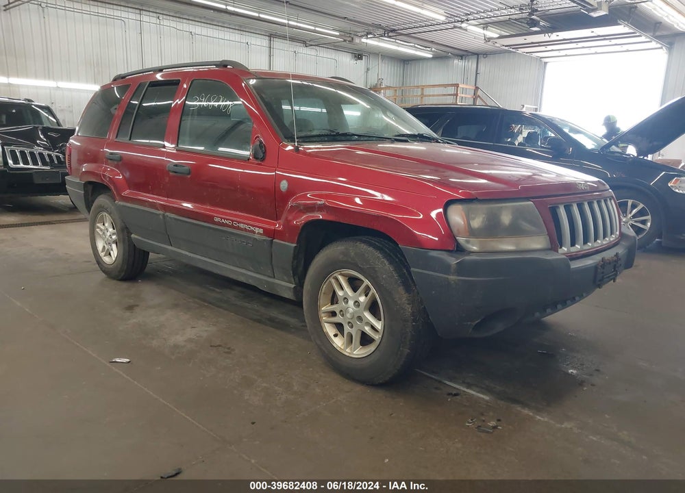 2004 JEEP GRAND CHEROKEE LAREDO VIN: 1J4GW48S14C425154