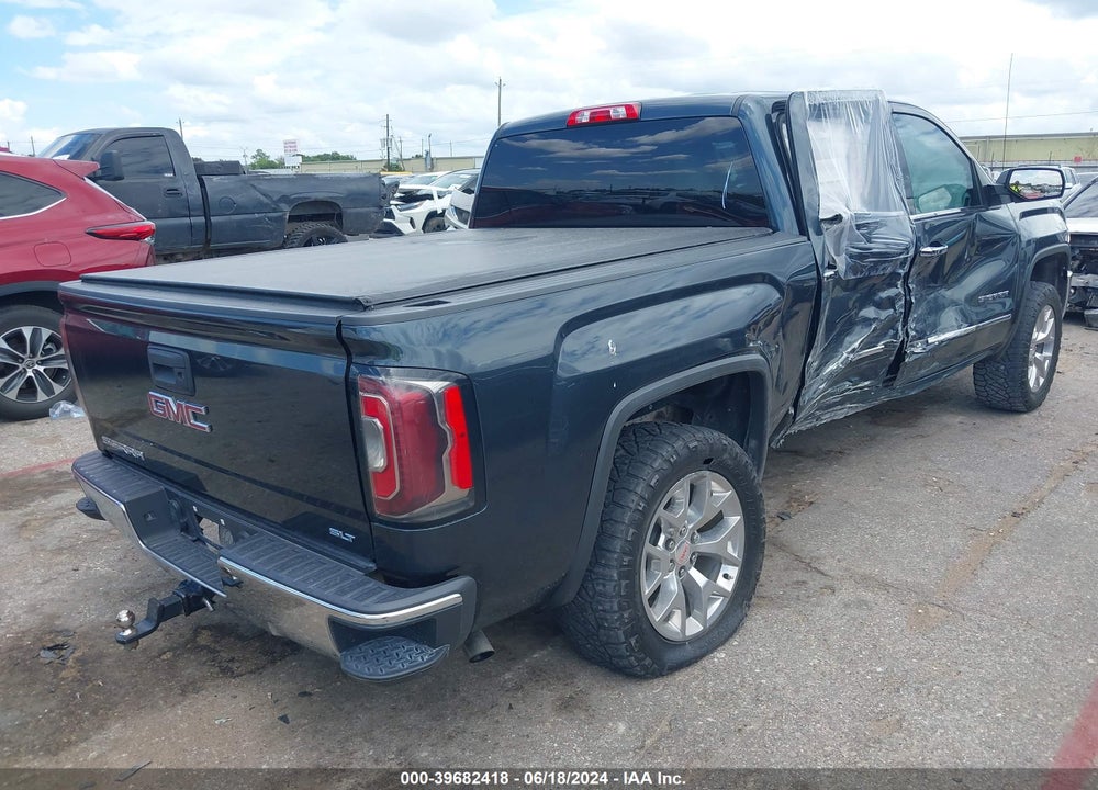 2018 GMC SIERRA 1500 SLT VIN: 3GTP1NEC2JG266922