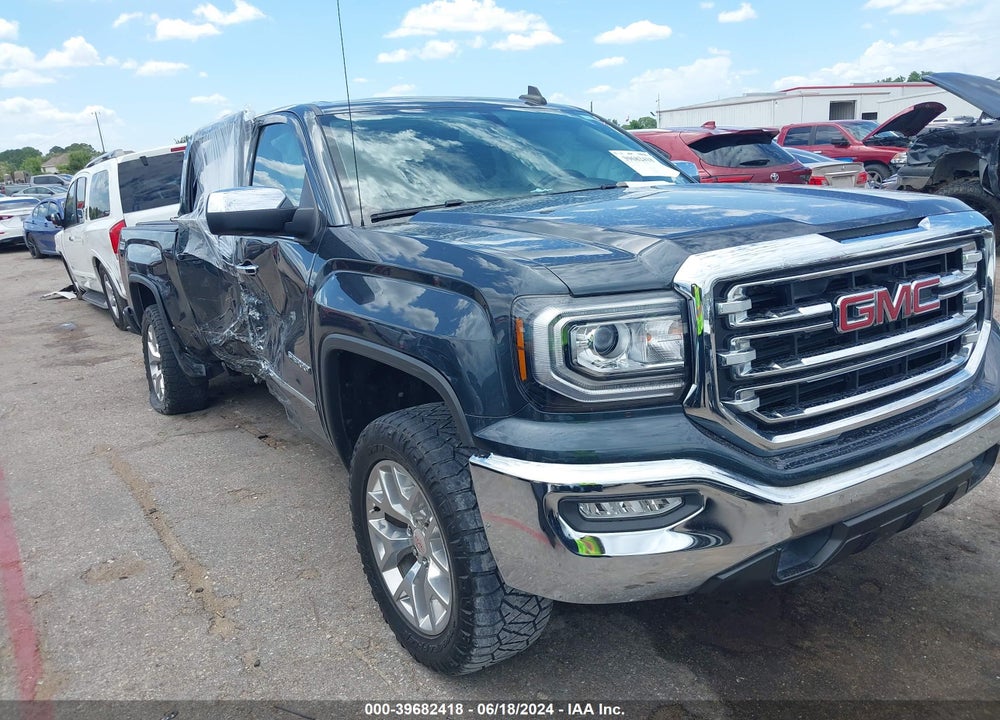 2018 GMC SIERRA 1500 SLT VIN: 3GTP1NEC2JG266922
