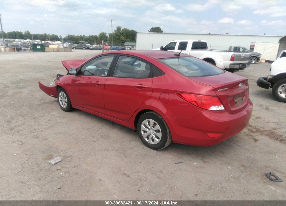 2016 HYUNDAI ACCENT SE VIN: KMHCT4AE3GU974804