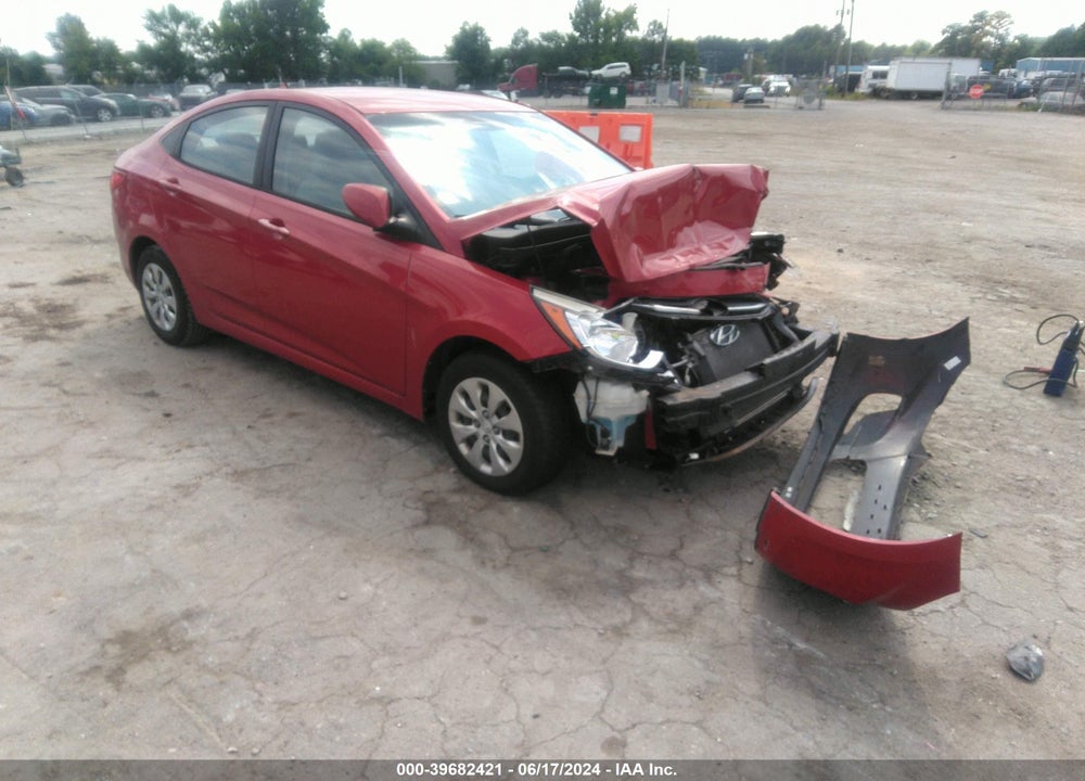 2016 HYUNDAI ACCENT SE VIN: KMHCT4AE3GU974804