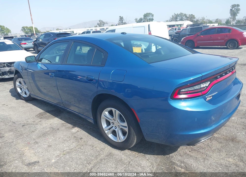 2021 DODGE CHARGER SXT RWD VIN: 2C3CDXBG6MH628333